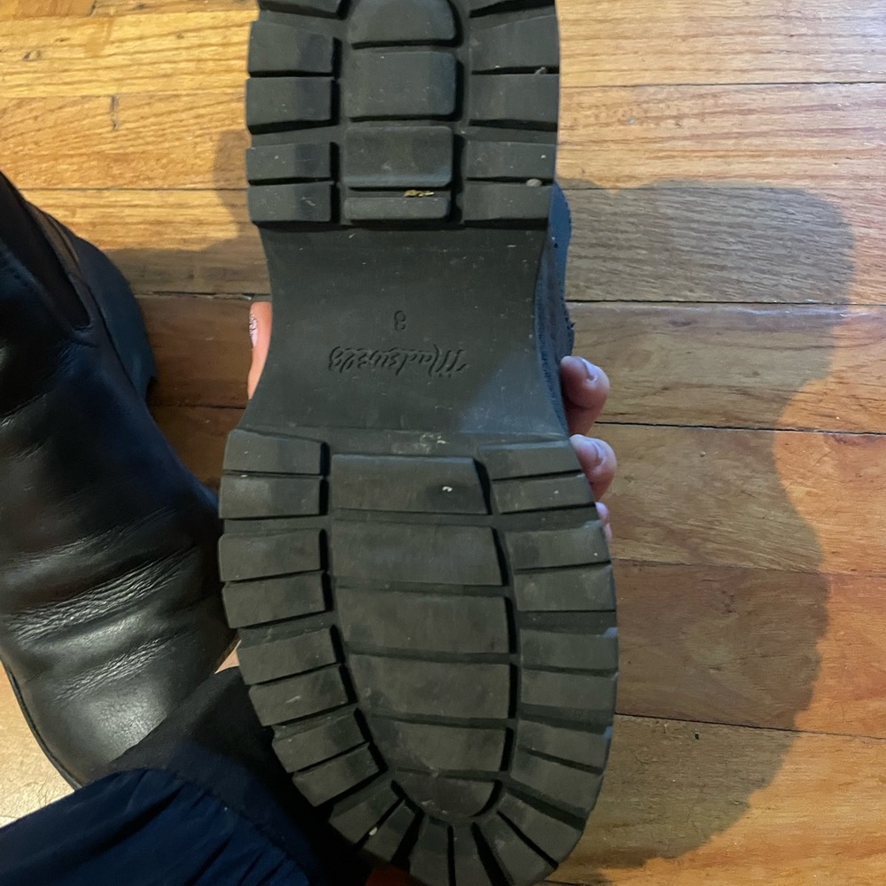 Madewell size 8 rain boots Chelsea style